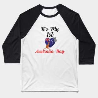 It's  My 1st Australia Day Baseball T-Shirt